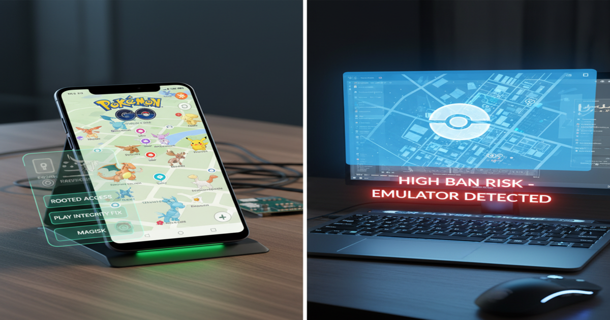 Phones vs Emulators for Pokemon GO Spoofing