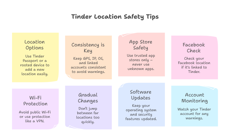 use different location in tinder