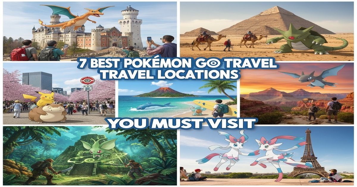 best pokemon go travel locations