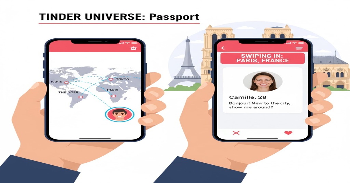 use different location in tinder